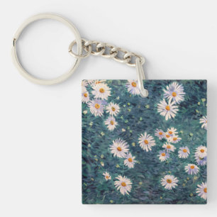 Gustave Caillebotte - Bed of Daisys, Detail