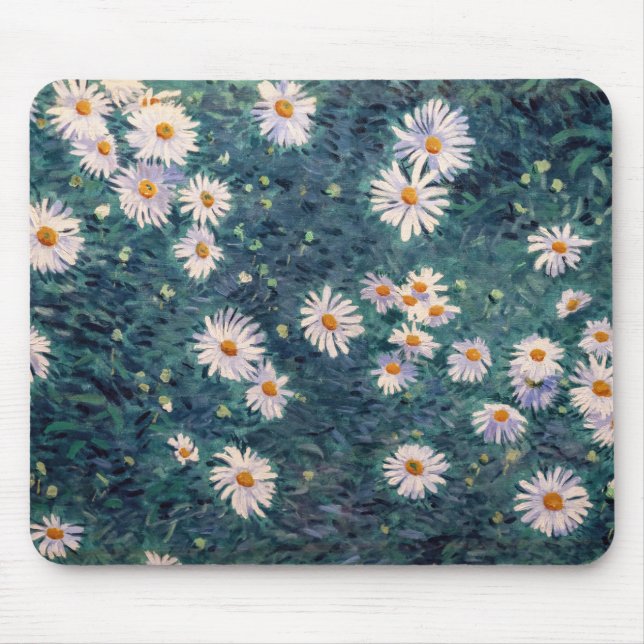 Gustave Caillebotte - Bed of Daisys, Detail Musmatta (Framsidan)