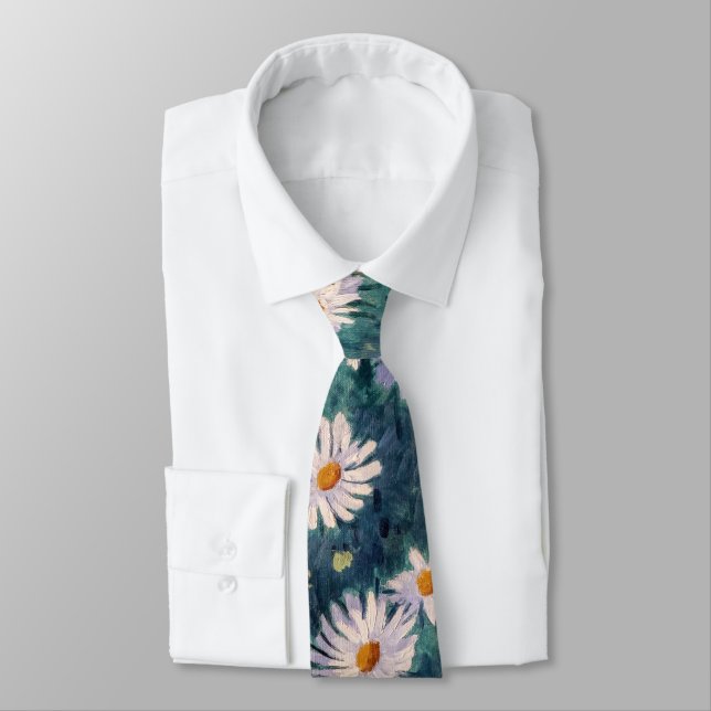 Gustave Caillebotte - Bed of Daisys, Detail Slips (Bunden)