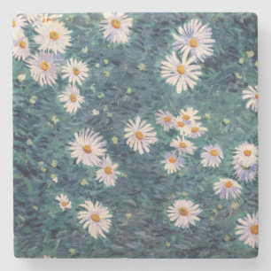 Gustave Caillebotte - Bed of Daisys, Detail Stenunderlägg