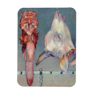Gustave Caillebotte - Calfs chef och Ox Tunga Magnet