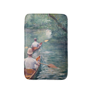 Gustave Caillebotte - Canoes på Yerres Badrumsmatta