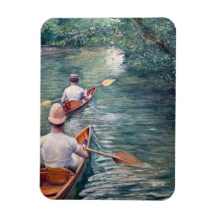Gustave Caillebotte - Canoes på Yerres Magnet