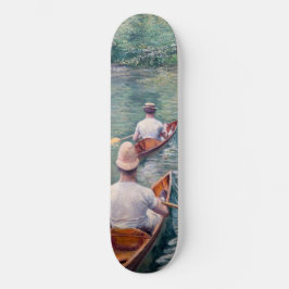 Gustave Caillebotte - Canoes på Yerres Mini Skateboard Bräda 18,5 Cm