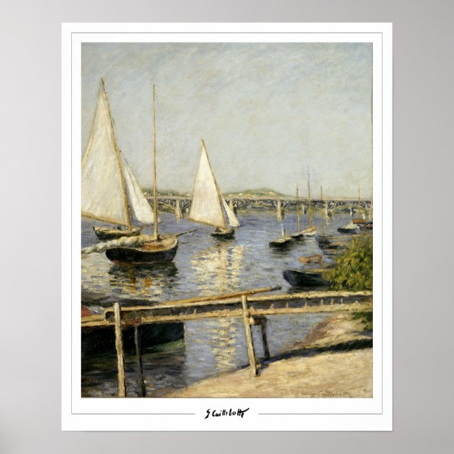 Gustave Caillebotte Fine Art #2 Poster (Framsidan)