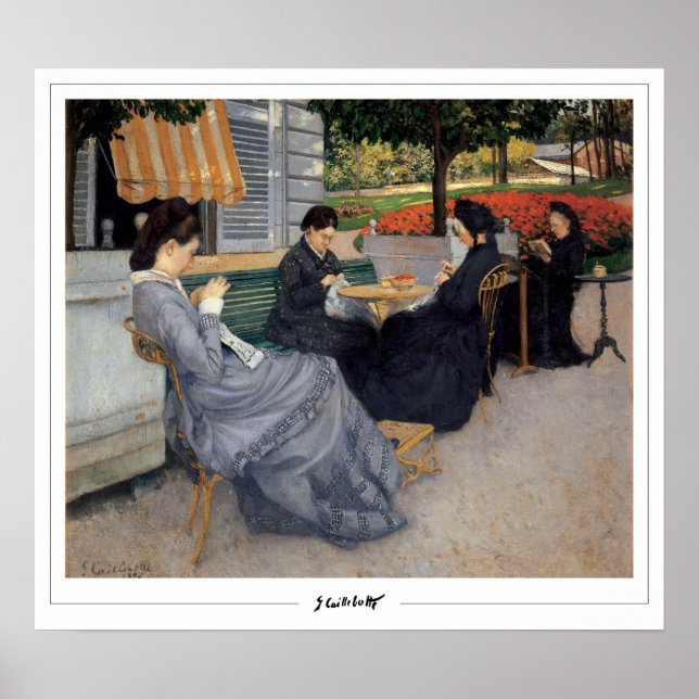 Gustave Caillebotte Fine Art #9 Poster (Framsidan)