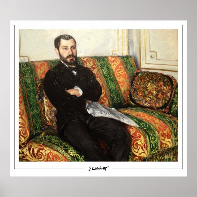 Gustave Caillebotte Finkonst #136 Poster (Framsidan)