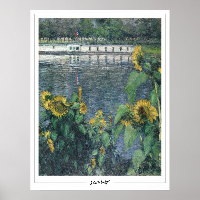 Gustave Caillebotte Finkonst #198 Poster (Framsidan)