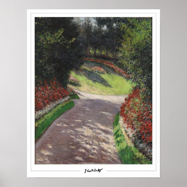 Gustave Caillebotte finkonst #369 Poster (Framsidan)