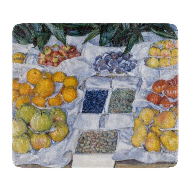Gustave Caillebotte - Frukt som visas på ett ställ (Framsidan)