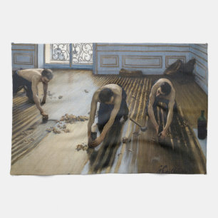 Gustave Caillebotte - Golv Scrapers Kökshandduk