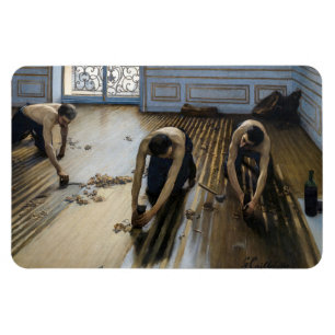 Gustave Caillebotte - Golv Scrapers Magnet