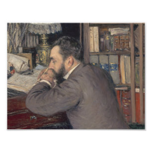 Gustave Caillebotte - Henri Cordier Fototryck