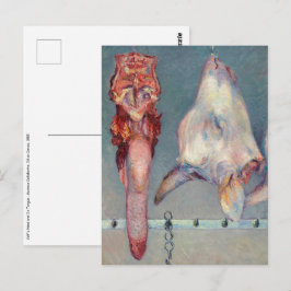 Gustave Caillebotte - Kalvhuvud och ox tunga Vykort