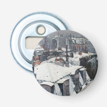 Gustave Caillebotte - Kåpor i Snö