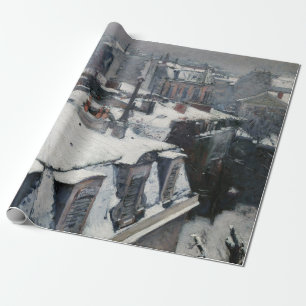 Gustave Caillebotte - Kåpor i Snö Presentpapper