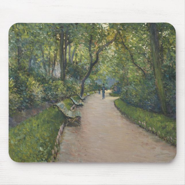 Gustave Caillebotte - Le Parc Monceau Musmatta (Framsidan)