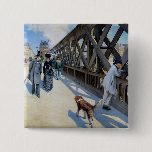 Gustave Caillebotte - Le Pont de l'Europe Knapp