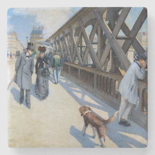 Gustave Caillebotte - Le Pont de l'Europe Stenunderlägg