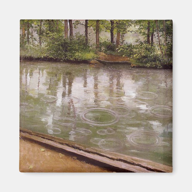 Gustave Caillebotte Magnet (Framsidan)