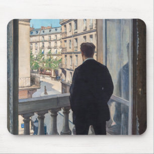 Gustave Caillebotte - Man i fönstret Musmatta