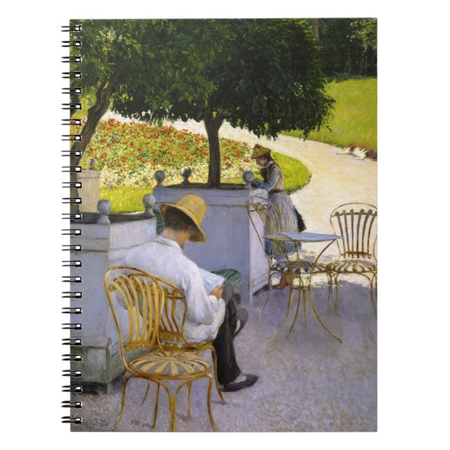Gustave Caillebotte - Orangen Träd Anteckningsbok (Framsidan)