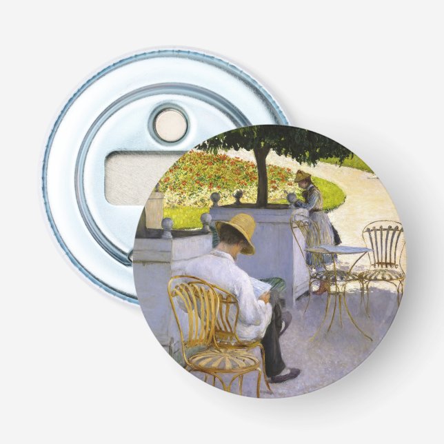 Gustave Caillebotte - Orangen Träd Flasköppnare (Framsidan)