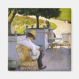 Gustave Caillebotte - Orangen Träd Magnet