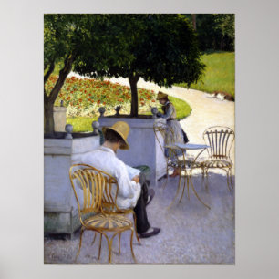 Gustave Caillebotte Orangen Träd Poster