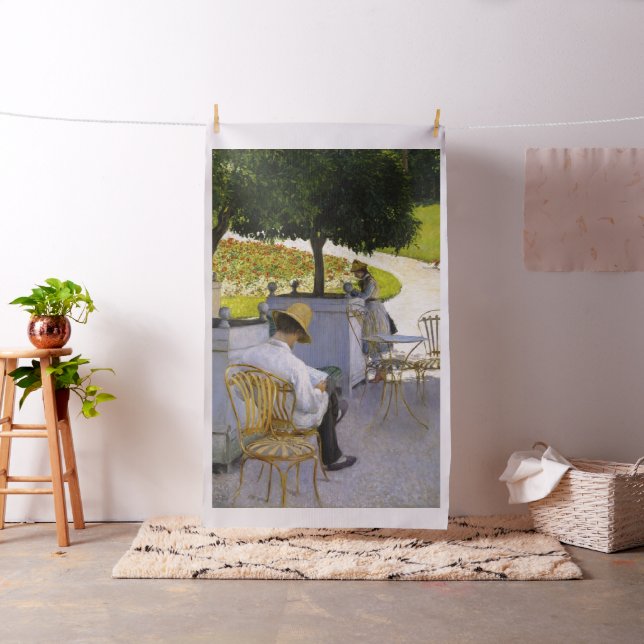 Gustave Caillebotte - Orangen Träd Tyg (In Situ)