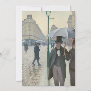 Gustave Caillebotte - Paris Street, Rainy Day