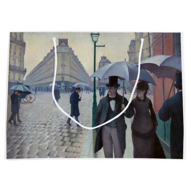 Gustave Caillebotte - Paris Street, Rainy Day (Framsidan)