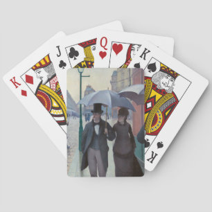 Gustave Caillebotte - Paris Street, Rainy Day Casinokort