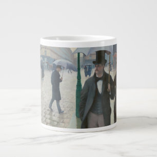 Gustave Caillebotte - Paris Street, Rainy Day Jumbo Mugg