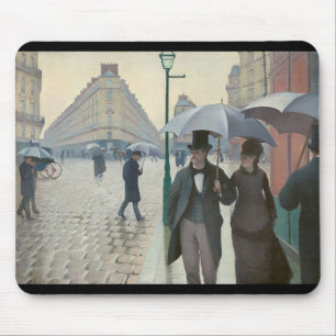Gustave Caillebotte, "Paris Street, Rainy Day" Musmatta