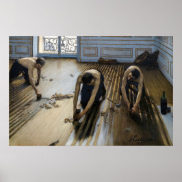 Gustave Caillebotte - Parketträlare Poster