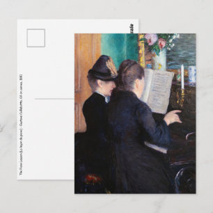 Gustave Caillebotte - Piano Lesson Vykort