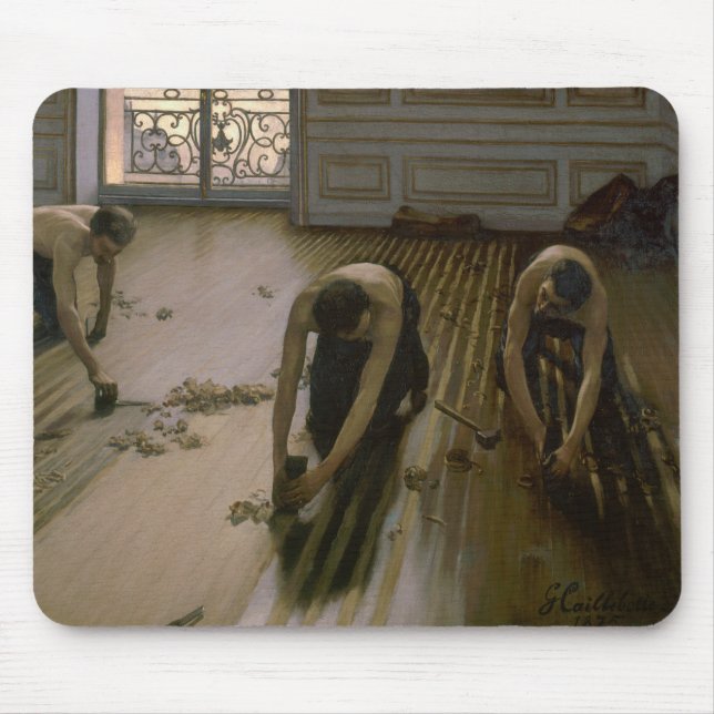 Gustave Caillebotte - Planers i Golv Musmatta (Framsidan)