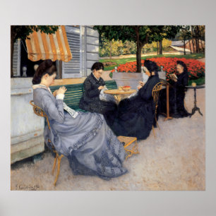 Gustave Caillebotte - Porträtt på landsbygden Poster