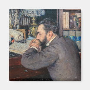 Gustave Caillebotte - Porträtt vid Henri Cordier Magnet