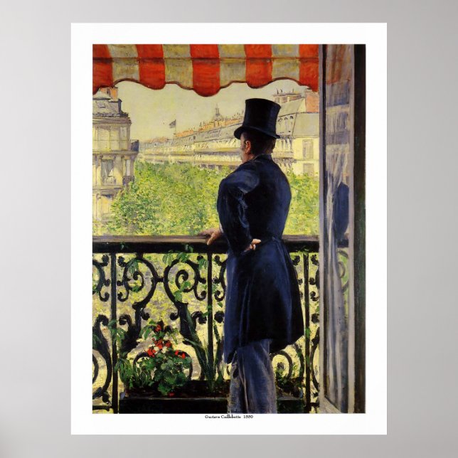 Gustave Caillebotte Poster (Framsidan)