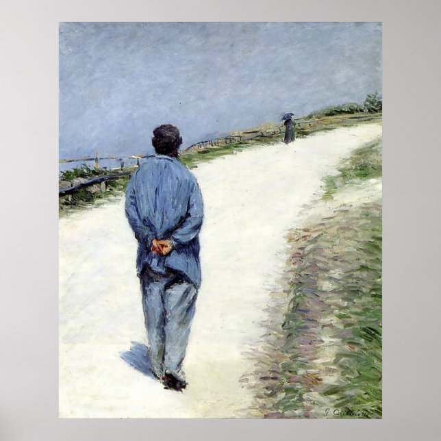 Gustave Caillebotte Poster (Framsidan)