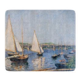 Gustave Caillebotte - Sailing Boats at Argenteuil
