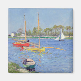 Gustave Caillebotte - Seinen i Argentina Magnet