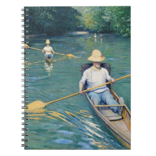 Gustave Caillebotte - Skiffs på Yerres Anteckningsbok