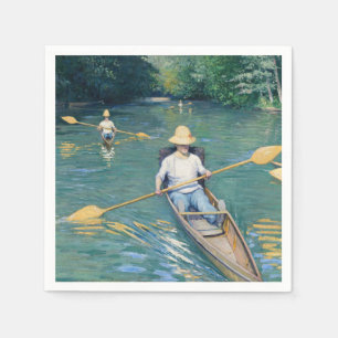 Gustave Caillebotte - Skiffs på Yerres Pappersservett