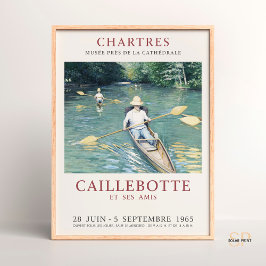 Gustave Caillebotte Skiffs på Yerres Poster
