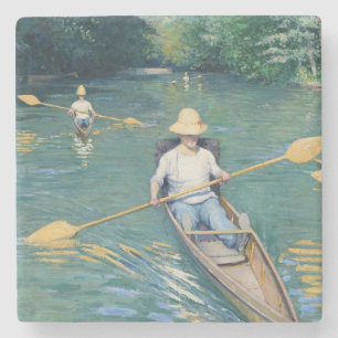 Gustave Caillebotte - Skiffs på Yerres Stenunderlägg