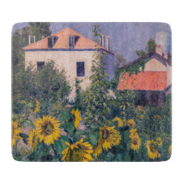 Gustave Caillebotte - Solblommor, Garden