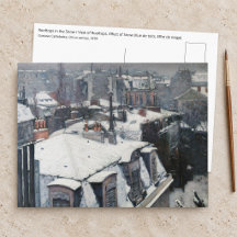 Gustave Caillebotte - Tak under snön